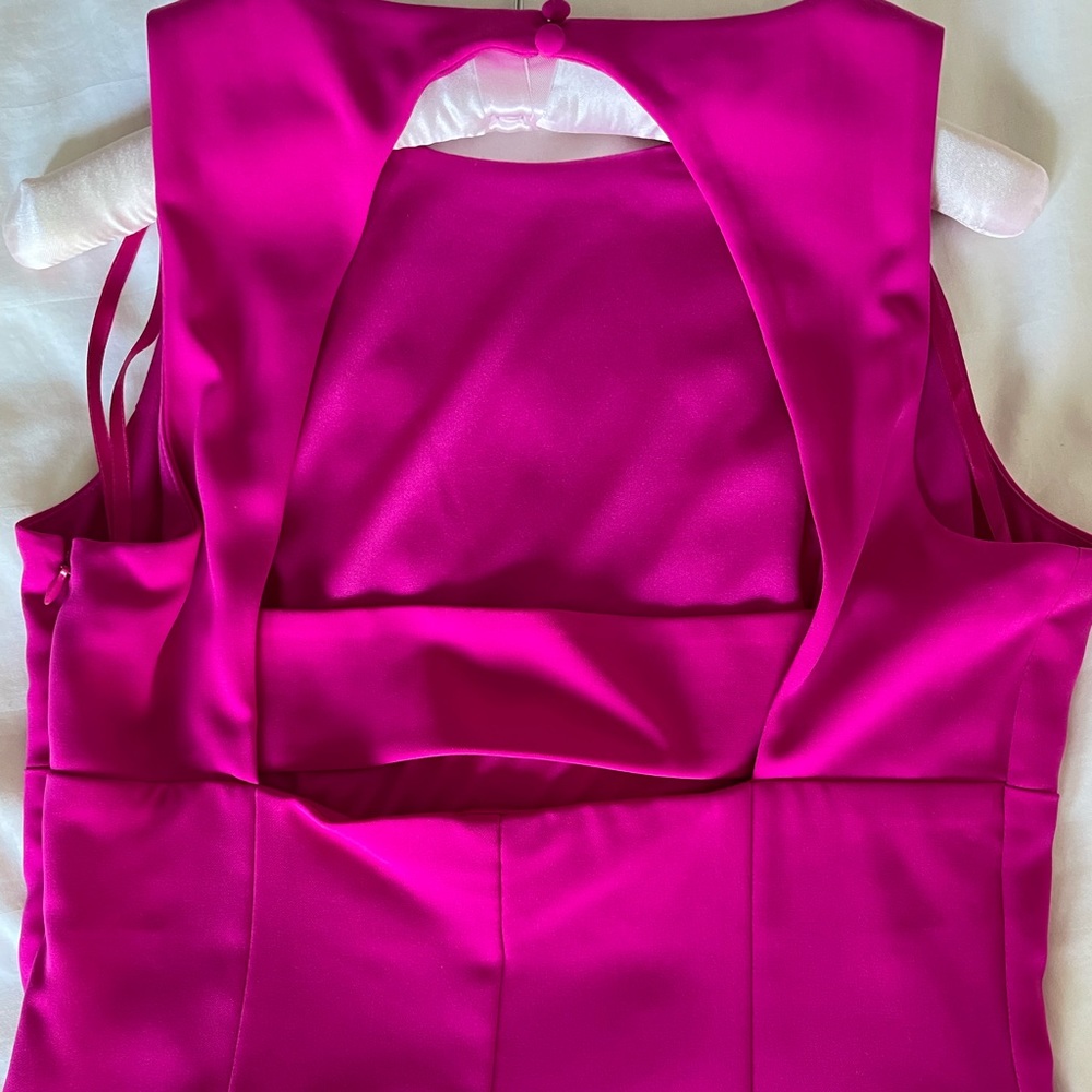 Lauren Ralph Lauren Hot Pink Full Length Dress